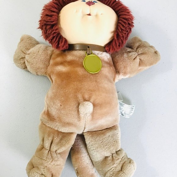 Vintage 80s Cabbage Patch Kids Doll Cat Stuffed To - Picture 8 of 9